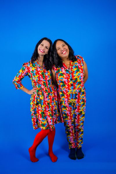 Musical duo Suzi Shelton and Ann Torralba